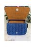 Coach Print Blue Silver Shoulder Bag One size - photo 10