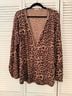 Soft Surroundings Leopard Print Brown Tan Pullover Sweater Size 2X - photo 15