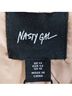Nasty Gal Inc. 100% Polyester 100% Polyester Checkered-gingham Tan Brown Ivory Coat Size 10 - photo 9