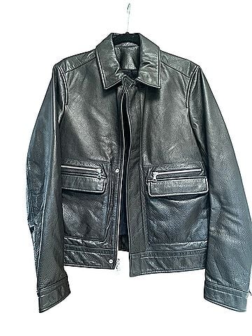 Vince. Leather Jacket (view 1)
