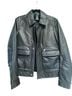Vince. Black Leather Jacket Size M - photo 1