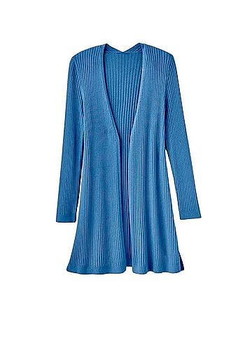 Soft Surroundings Blue Bonnet Cardigan (view 2)