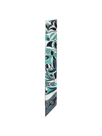 Hermès Hermès Folklore Printed Twill Scarf in Multicolor Silk (view 1)