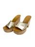 Veronica Beard Gold Sandals Size 9 - photo 4