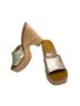 Veronica Beard Gold Sandals Size 9 - photo 12