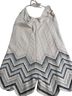 American Eagle Outfitters Chevron-herringbone White Blue Black Romper Size XXL - photo 2