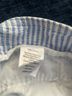 Talbots 100% Cotton Stripes Blue White Casual Pants Size 12 - photo 4