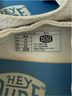 Hey Dude Bow Print White Blue Flats Size 6 - photo 6