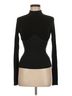 Joah Brown Black Long Sleeve Top Size M - photo 1
