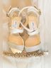 BHLDN 100% Cotton Solid Multi Color Silver Ivory Belt One size - photo 3