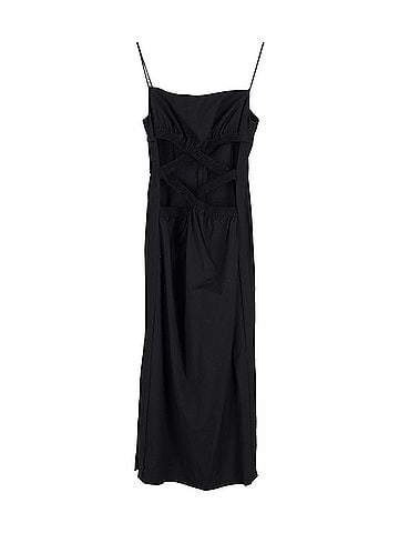 Christopher Esber Christopher Esber Cutout Maxi Dress in Black Wool (view 1)