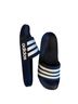Adidas 100% Rubber Stripes Blue White Sandals Size 12 - photo 1