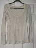 Hollister Solid White Pullover Sweater Size M - photo 4