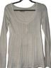 Hollister Solid White Pullover Sweater Size M - photo 1