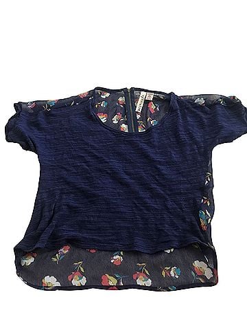 Eyeshadow Short Sleeve Blouse (view 1)