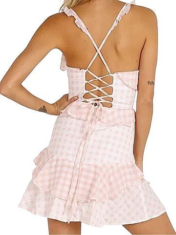 For Love & Lemons Dixie Casual Dress (view 2)