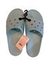 Crocs 100% Rubber Blue Sandals Size 11 - photo 1