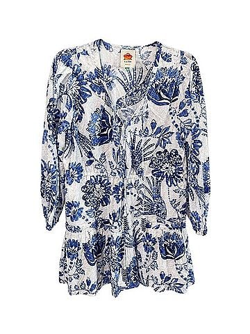 FARM Rio Flowerful Birds Casual Dress (view 1)