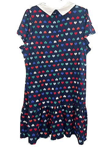 ModCloth School Days Collared Dress Casual Dress (view 2)