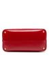 Prada 100% Leather Red Medium Saffiano Vernice Double Satchel One size - photo 4