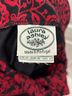 Laura Ashley 100% Cotton Floral Red Black Jumpsuit Size 10 - photo 3