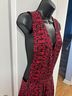 Laura Ashley 100% Cotton Floral Red Black Jumpsuit Size 10 - photo 4