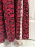 Laura Ashley 100% Cotton Floral Red Black Jumpsuit Size 10 - photo 9