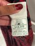 Laura Ashley 100% Cotton Floral Red Black Jumpsuit Size 10 - photo 6