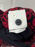 Laura Ashley 100% Cotton Floral Red Black Jumpsuit Size 10 - photo 7