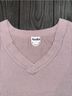 Arula Solid Pink Purple Long Sleeve Top Size 1X - photo 3