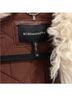 BCBGMAXAZRIA Brown Burgundy Leather Jacket Size XS - photo 5