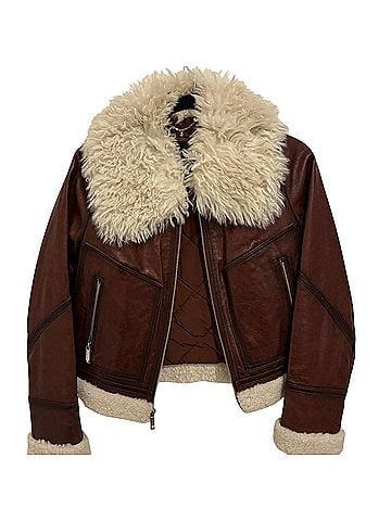 BCBGMAXAZRIA Derby Leather Jacket (view 1)