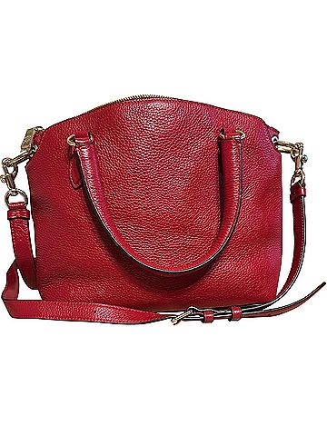 Coach Leather Satchel (view 2)