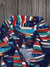 Soft Surroundings Print Blue Red Long Sleeve Button-Down Shirt Size XS (petite) - photo 11