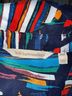 Soft Surroundings Print Blue Red Long Sleeve Button-Down Shirt Size XS (petite) - photo 3