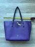 Coach Purple Leather Tote One size - photo 6
