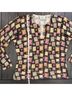 Neiman Marcus 100% Cashmere Print Brown Cashmere Pullover Sweater Size XL - photo 6