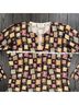 Neiman Marcus 100% Cashmere Print Brown Cashmere Pullover Sweater Size XL - photo 8