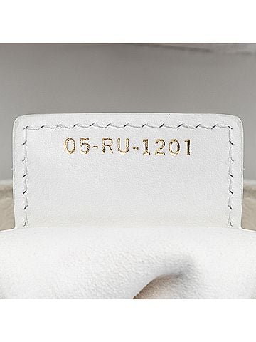 Dior Perforated Oblique Embossed Calfskin Saddle Bag (view 2)