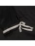 Bebe Color Block Black White Short Sleeve Silk Top Size M - photo 7