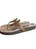 Tory Burch 100% Leather Tan Sandals Size 9 1/2 - photo 2
