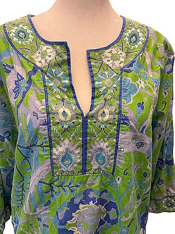 Gretchen Scott Designs 3/4 Sleeve Blouse (view 2)