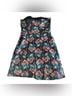 Sachin + Babi 100% Polyester Floral Black Blue Cocktail Dress Size 10 - photo 4