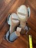 Sam Edelman Stripes Multi Color Heels Size 8 - photo 5