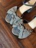 Sam Edelman Stripes Multi Color Heels Size 8 - photo 3