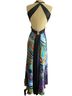 Morgan & Co. 100% Polyester Multi Color Cocktail Dress Size 4 - photo 2