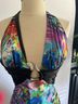 Morgan & Co. 100% Polyester Multi Color Cocktail Dress Size 4 - photo 4