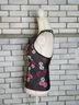 Athleta 80% Nylon 20% Spandex 100% Nylon Floral Black Pink White Swimsuit Top Size 0 - photo 5