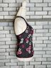 Athleta 80% Nylon 20% Spandex 100% Nylon Floral Black Pink White Swimsuit Top Size 0 - photo 11