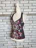 Athleta 80% Nylon 20% Spandex 100% Nylon Floral Black Pink White Swimsuit Top Size 0 - photo 4